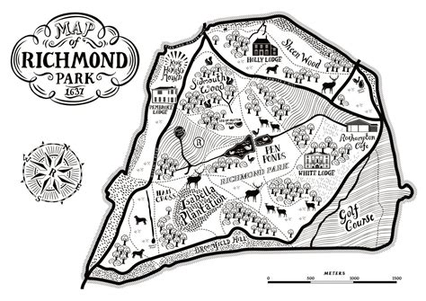 richmond park london map travelogue london hikes putney  richmond