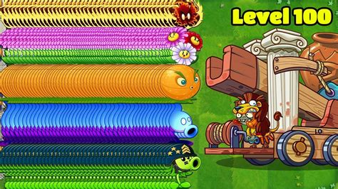 Pvz 2 1000 Plants Max Level Vs Custom Zcorpion Zombie And Random