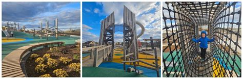 New Playground NOW OPEN at Joe Louis Greenway - LittleGuide Detroit