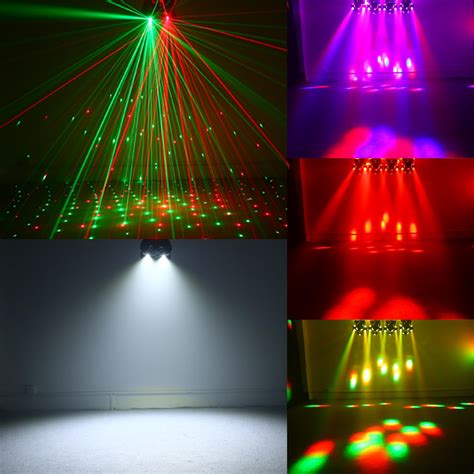 HOLDLAMP Moving Head DJ Lights 4 Rotating Moving Head RGBW Stage