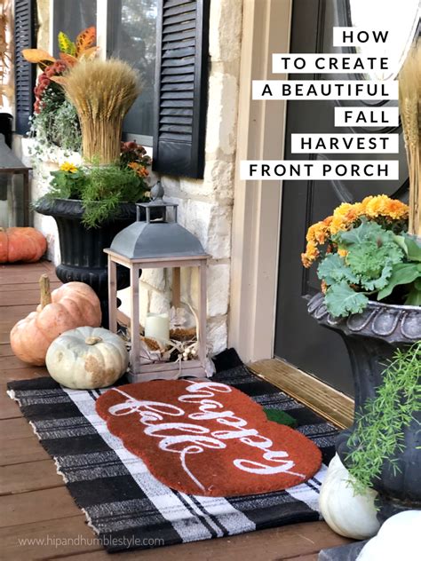 Fall Harvest Front Porch | Fall Porch Decor Must-Haves