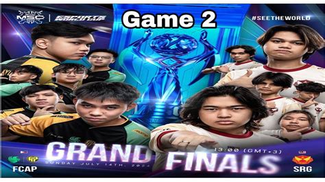 GAME 2 FALCONS AP BREN Vs SRG MSC 2024 GRAND FINALS YouTube