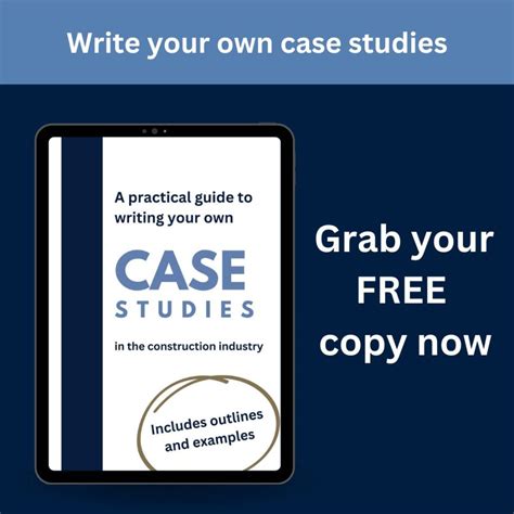 write  construction case study easy guide
