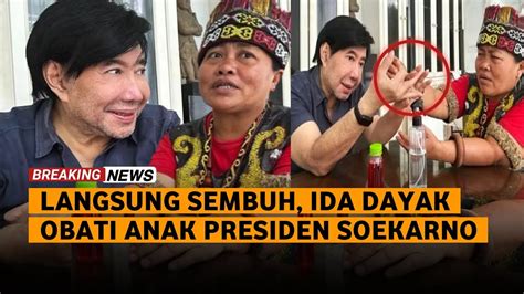 Sakti Penyakit Guruh Soekarno Putra Seketika Sembuh Usai Diurut Ibu