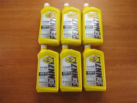 Mopar 6 Quarts Of Pennzoil Platinum Full Synthetic Dexos