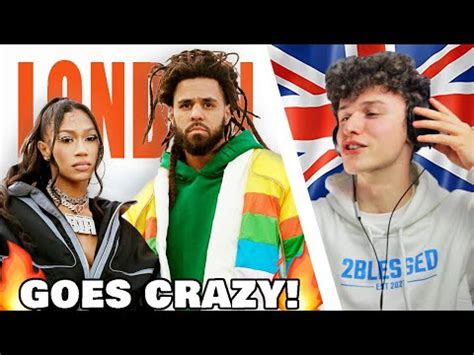 Uk Reaction To Bia Ft J Cole London Twreactz Youtube