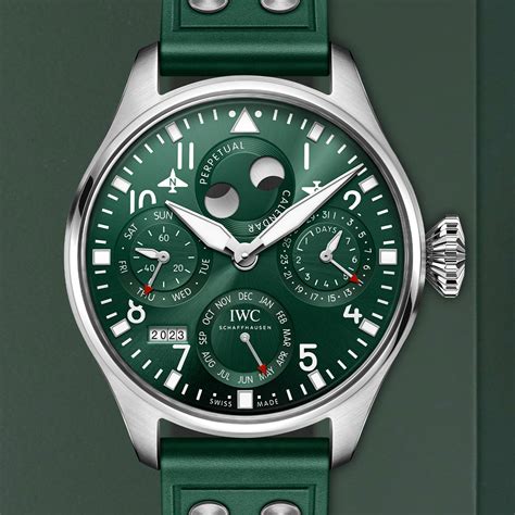 Introducing The Green IWC Big Pilot Perpetual Calendar IW503608