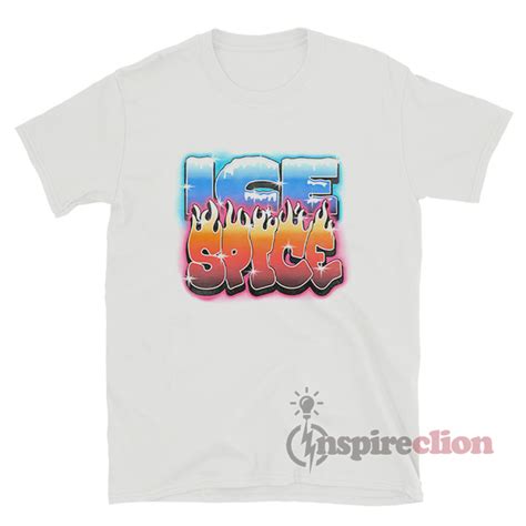 Get It Now Ice Spice Graffiti Logo T-Shirt - Inspireclion.com