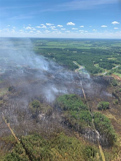 Alberta Crews Continue To Battle Out Of Control Wildfire In Yellowhead