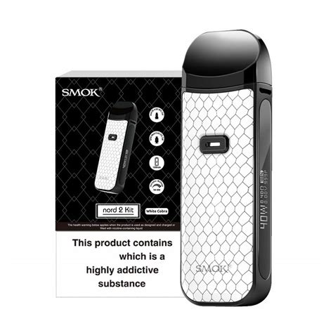 Smok Nord 2 Kit White Cobra 1500mah Nimbus Imports