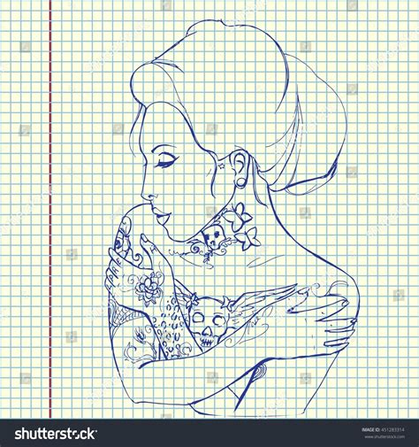 69 Free Hand Drawing Naked Images Stock Photos Vectors Shutterstock