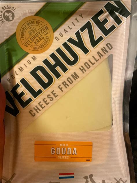 Сыр Гауда Gouda Cheese Veldhuyzen - калорийность, пищевая ценность ⋙ ...