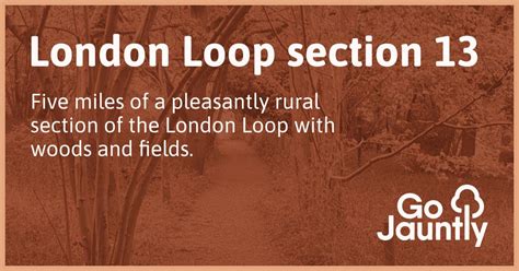 London Loop section 13 - Go Jauntly