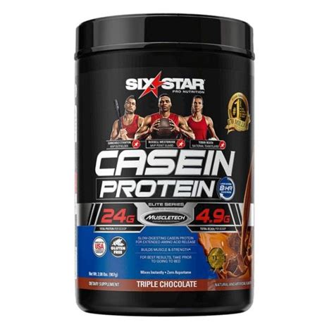 Six Star Casein Protein Elite Series Triple Chocolate Lbs G