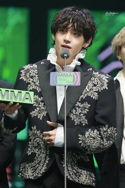 Pin by ⁷ JP on V 김태형 金泰亨 Kim taehyung Mma 2019 Taehyung