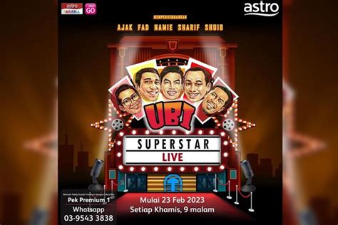 Ubi Superstar Live Info Penuh Sinopsis Episod Mingguan Astro Warna