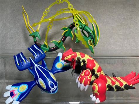 Primal Groudon Kyogre Mega Rayquaza Pokemon Monster T Arts Collection