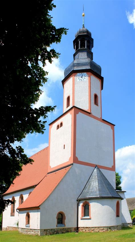 Ev Pfarrkirche Ebersbach Bei Leipzig Kirchen Landkreis Leipzig