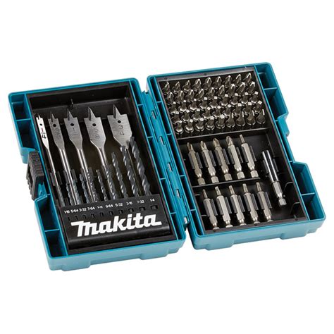 Ensemble De Embouts Et De Forets Makita Acier Tui De Protection