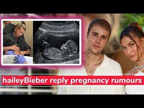 Hailey Bieber Addresses Pregnancy Rumours YouTube