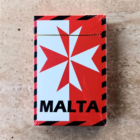 Malta Playing Cards Knight Maltese Cross Two Decks New Sealed