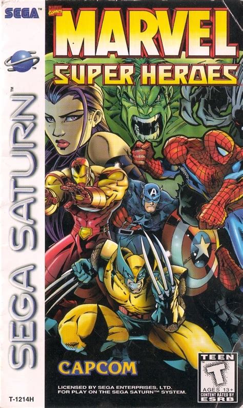 Marvel Super Heroes Sega Saturn Game