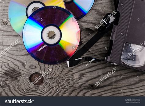 Video Cassettes Dvd Disc Stock Photo 432425566 | Shutterstock