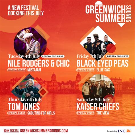 The Greenwich Summer Sounds Line-Up Is Epic - Secret London