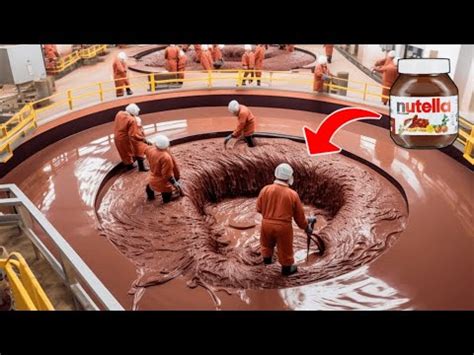 How Nutella Is Made In Factory Nutella Making Process In Factory