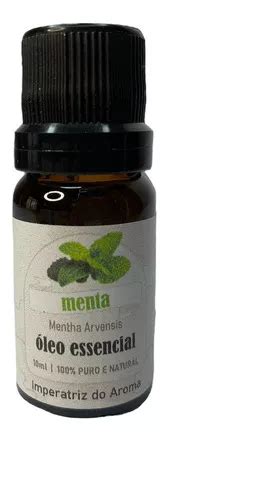 Aceite Esencial Imperatriz Do Aroma Leo Essencial De Menta Menta Ml