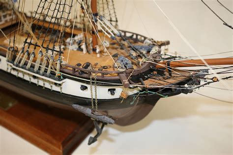 1799 American Frigate USS Essex - The Miniature Engineering ...