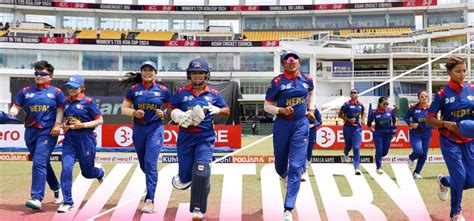 Nepal Achieves Historic Victory In The Acc Womens Asia Cup