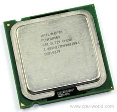 Intel Pentium 4 630 - JM80547PG0802MM / HH80547PG0802MM / BX80547PG3000F