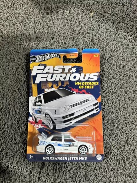 Hot Wheels Fast Furious Hw Decades Of Fast Vw Volkswagen Jetta Mk Picclick Au