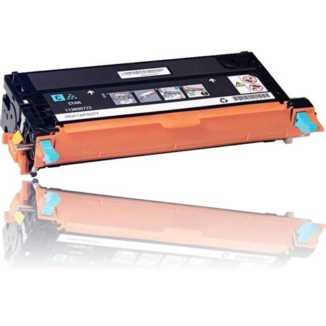 Toner Compatível Xerox Phaser 6180 6180mfp 6180n - 113r00719 Ciano Para ...