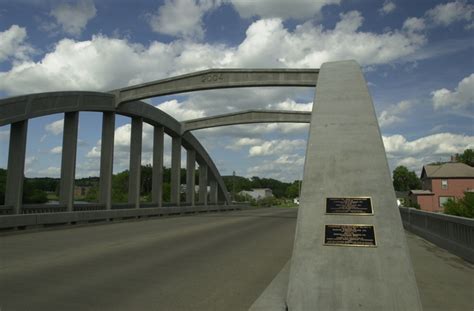 Sheyenne River Valley Scenic Byway On Rainbow Bridge In Valley City