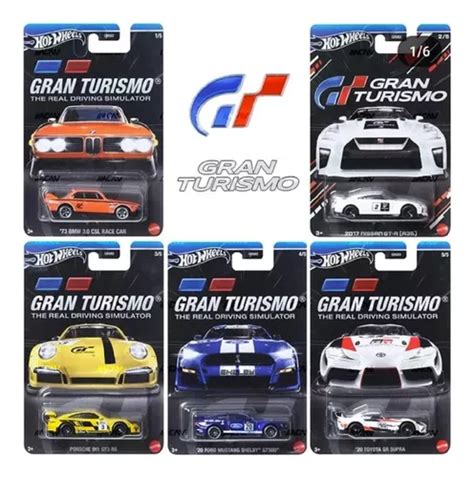Hot Wheels Set Gran Turismo Completo C 5 Minis Novo Lacrado