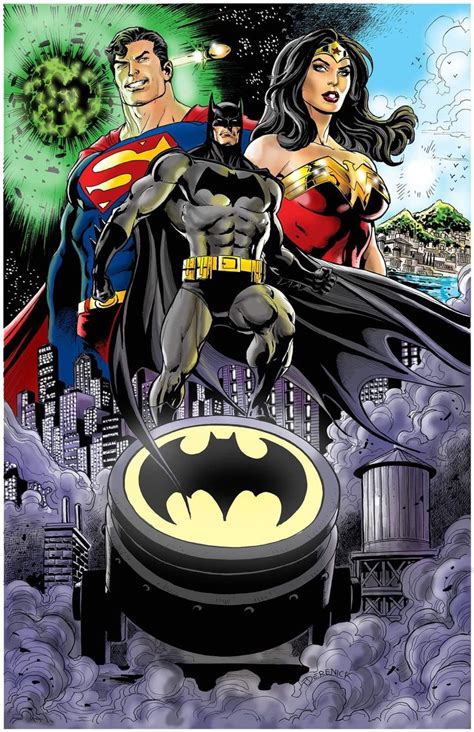 LMH By Tom Derenick Superhero Comic Dc Superheroes Batman And