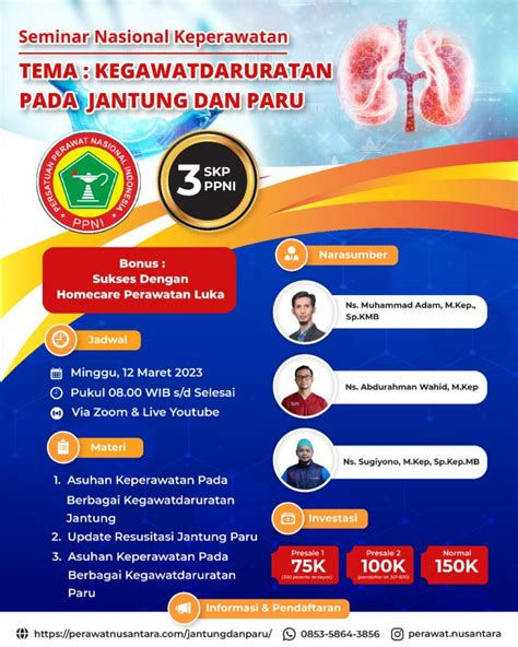 Seminar Perawatan Jantung Dan Paru Perawat Nusantara