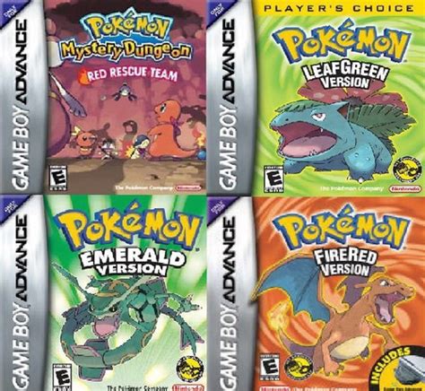 Gameboy Advance Pokemon Games All GBA Pokemon W Boxes