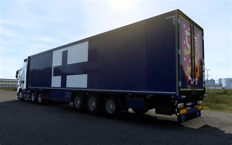 SKIN SCS TRAILER KRONE COOL LINER FINNLAND 1 0 1 45 ETS2 ETS2 ATS Mod