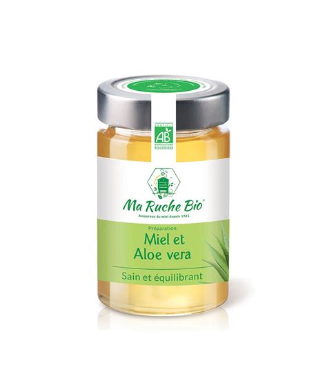 Miel Et Aloe Vera Bio I Contenance G I Ma Ruche Bio