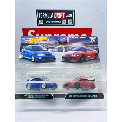 Hot Wheels Premium Twinpack 2023 Mitsubishi Lancer Evolution VI Eclipse Holden Torana Monaro BMW