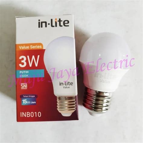 Jual Lampu LED In Lite 3 W Watt Bohlam InLite In Lite 3W 3Watt Di Lapak