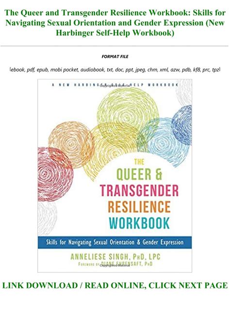 ~ Free Download The Queer And Transgender Resilience Workbook Skills