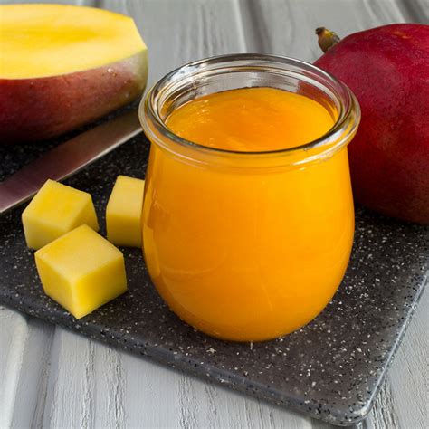 Recette Purée de mangue