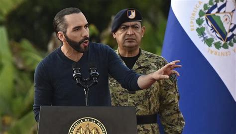 El Salvador Nayib Bukele Dice Va Arrasar Con Pandilleros Y No Saldrán Jamás De Cárcel Policía