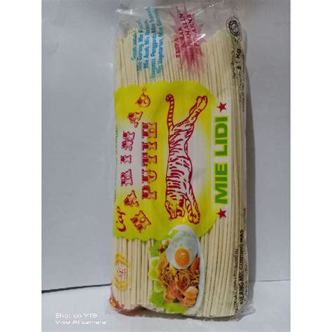 Jual Mi Lidi Atau Mi Gomak Spaghetti 1 Kg Cap GL Dan Harimau Shopee