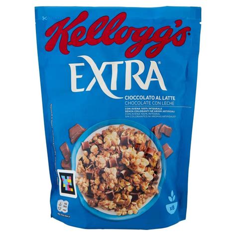 Kellogg S Muesli Extra Croccante Cioccolato Latte 375g