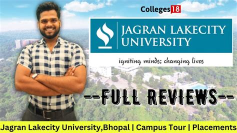 Jagran Lakecity University Jlu Reviews On Campus Tour Placement